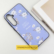 TPU+PC чехол Secret Garden для Xiaomi Poco X6 / Note 13 Pro 5G – Лиловый