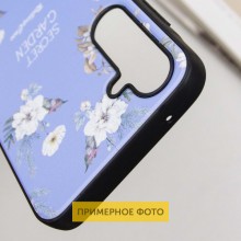 TPU+PC чехол Secret Garden для Xiaomi Poco X6 / Note 13 Pro 5G – Лиловый