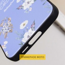 TPU+PC чехол Secret Garden для Xiaomi Poco X6 / Note 13 Pro 5G – Лиловый