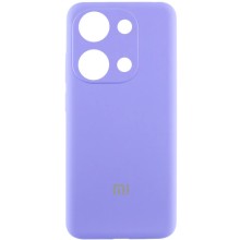 Чехол Silicone Cover Lakshmi Full Camera (AA) with logo для Xiaomi Poco X6 / Note 13 Pro 5G – Сиреневый