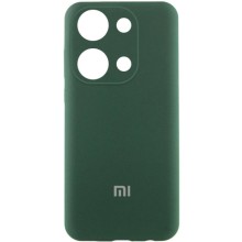 Чехол Silicone Cover Lakshmi Full Camera (AA) with logo для Xiaomi Poco X6 / Note 13 Pro 5G – Зеленый