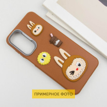 Чехол TPU Leather Toys для Xiaomi Poco X6 / Note 13 Pro 5G – Labubu