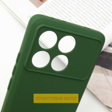 Чохол TPU GETMAN Liquid Silk Full Camera для Xiaomi Poco X6 / Note 13 Pro 5G – Зелений