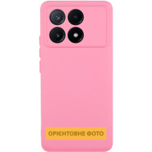 Чехол TPU GETMAN Liquid Silk Full Camera для Xiaomi Poco X6 / Note 13 Pro 5G – Розовый