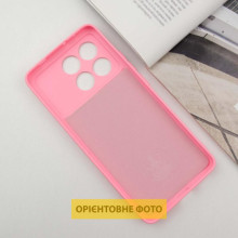 Чехол TPU GETMAN Liquid Silk Full Camera для Xiaomi Poco X6 / Note 13 Pro 5G – Розовый