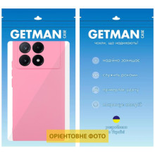 Чехол TPU GETMAN Liquid Silk Full Camera для Xiaomi Poco X6 / Note 13 Pro 5G – Розовый