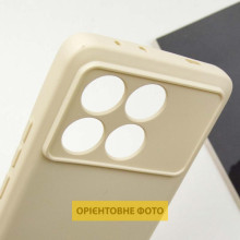 Чехол TPU GETMAN Liquid Silk Full Camera для Xiaomi Poco X6 / Note 13 Pro 5G – Песочный