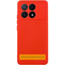 Чехол TPU GETMAN Liquid Silk Full Camera для Xiaomi Poco X6 / Note 13 Pro 5G – Красный