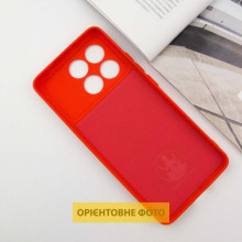 Чехол TPU GETMAN Liquid Silk Full Camera для Xiaomi Poco X6 / Note 13 Pro 5G – Красный
