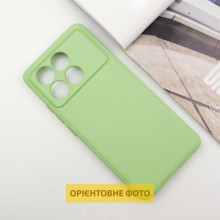Чехол TPU GETMAN Liquid Silk Full Camera для Xiaomi Poco X6 / Note 13 Pro 5G – Зеленый