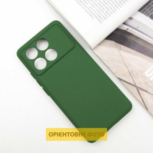 Чехол TPU GETMAN Liquid Silk Full Camera для Xiaomi Poco X6 / Note 13 Pro 5G – Зеленый