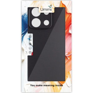 Чехол Silicone Cover Ummi Lakshmi Full Camera (AA) для Xiaomi Poco X6 / Note 13 Pro 5G – Черный