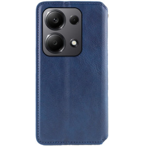 Кожаный чехол-книжка GETMAN Cubic (PU) для Xiaomi Poco X6 / Note 13 Pro 5G