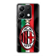 Чехлы для Xiaomi POCO X6 5G (VPrint) - Футбольные клубы – ФК Милан