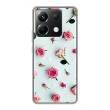 Чехлы с принтом Розочки для Xiaomi POCO X6 5G – Разные цветы