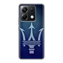 Чехлы с тематикой "Крутые машины" на Xiaomi POCO X6 5G – Лого Maserati