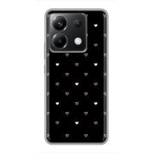 Чехлы с тематикой "Маленькие Сердечки" на Xiaomi POCO X6 5G (Маленькие сердечки)