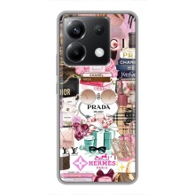 Чохол (Dior, Prada, YSL, Chanel) для Xiaomi POCO X6 5G (Брендb)