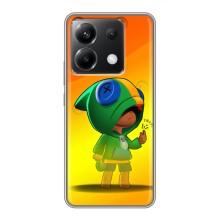Чехол Бравл Старс для Xiaomi POCO X6 5G – LEON в кофте