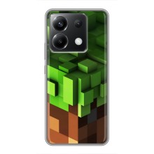 Чехол Майнкрафт на Xiaomi POCO X6 5G (AlphaPrint) Minecraft – текстура Майнкрафт