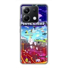 Чехол майнкрафт для Xiaomi POCO X6 5G – MINECRAFT