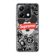 Чохол з Брендами одягу на Поко Х6 (5G) – Supreme Маус