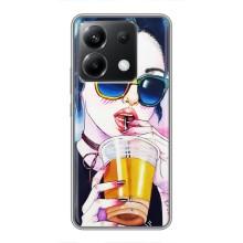 Чохол з картинкою Модні Дівчата Xiaomi POCO X6 5G (Дівчина з коктейлем)