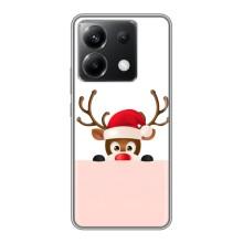 Чехол Санта Клаус для Xiaomi POCO X6 5G – Олененок