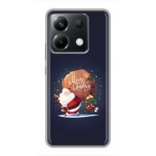 Чехол Санта Клаус для Xiaomi POCO X6 5G – Подарки от Санты