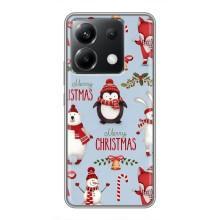 Чехол Санта Клаус для Xiaomi POCO X6 5G – Рождественский