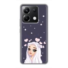 Чехол Стильные девушки на Xiaomi POCO X6 5G – Девушка и сердечки