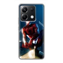Чехол Супергерой Человека Паука на Xiaomi POCO X6 5G – Паук на доме