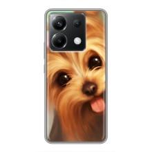 Чехол (ТПУ) Милые собачки для Xiaomi POCO X6 5G (Йоршенский терьер)