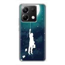 Чехол (ТПУ) с планетами на Xiaomi POCO X6 5G – To The moon