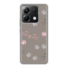 Чохол з малюнком кіт на Xiaomi POCO X6 5G – Лапи і вуса