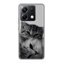 Чохол з малюнком кіт на Xiaomi POCO X6 5G – Пара котів
