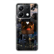 Чехол как приручить дракона на Xiaomi POCO X6 5G – Дракон коллаж