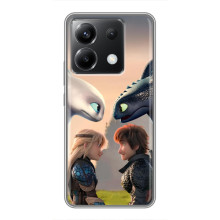 Чехол как приручить дракона на Xiaomi POCO X6 5G – Гикавка и Астрид