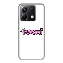 Чехол с персонажем Куроми на Xiaomi POCO X6 5G – Лого Куроми