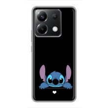 Чехол с принтом Стич на Xiaomi POCO X6 5G – Стич на черном