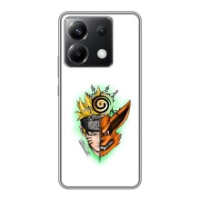 Naruto Anime Чехлы для ПОКО Х6 5G (AlphaPrint) – Наруто Курама