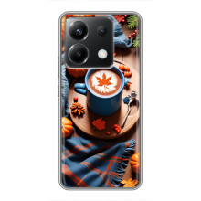 Чохол з унікальним дизайном 'Осінь з кавою' для Xiaomi POCO X6 5G – Кава і гарбузики