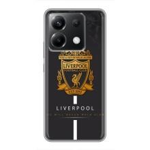 Силиконовые Чехлы принт Футбол на Xiaomi POCO X6 5G – Liverpool