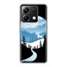 Силіконовий бампер на різдво для Xiaomi POCO X6 5G (Різдвяний Олень)
