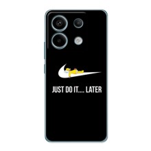 Силиконовый Чехол на Xiaomi POCO X6 5G с картинкой Nike (Later)