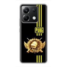 Чехол (TPU) с картинкой "Лого Пабг" на Поко Х6 (5G) (Лого PUPG)