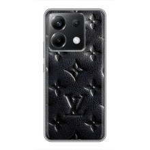 Текстурний Чохол Louis Vuitton для Поко Х6 (5G) (Чорний ЛВ)