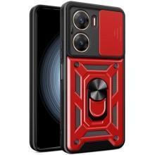Ударостійкий чохол Camshield Serge Ring для Xiaomi Poco X7 Pro – Червоний