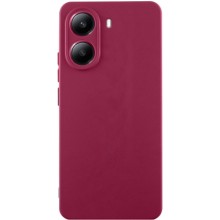 Чохол Silicone Cover Lakshmi Full Camera (AA) для Xiaomi Poco X7 Pro – Бордовий