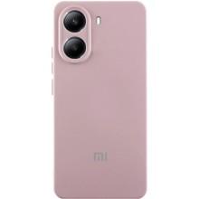 Чехол Silicone Cover Lakshmi Full Camera (AA) with logo для Xiaomi Poco X7 Pro – Розовый